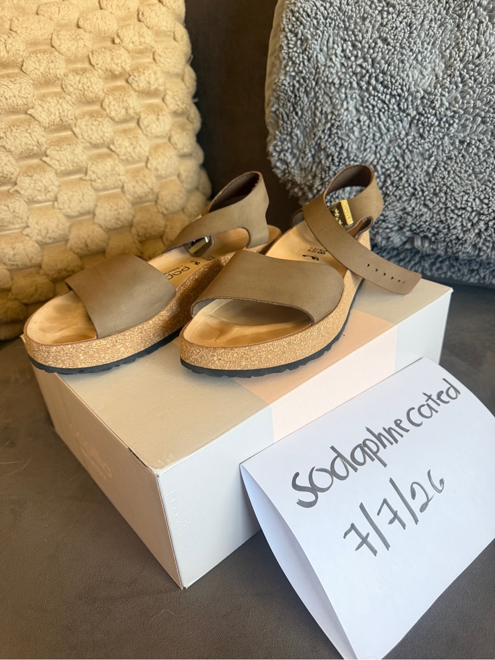 Birkenstock Glenda Platform Sandals with Ankle Strap